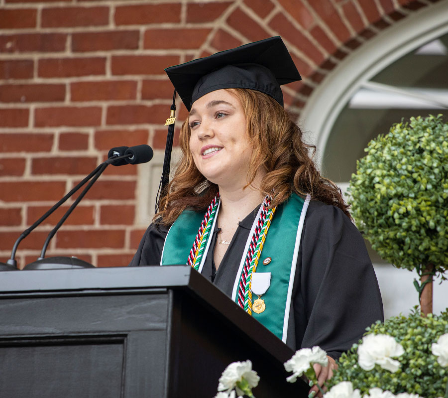 Plymouth State University One Hundred Fiftieth Anniversary Commencement Student Speaker