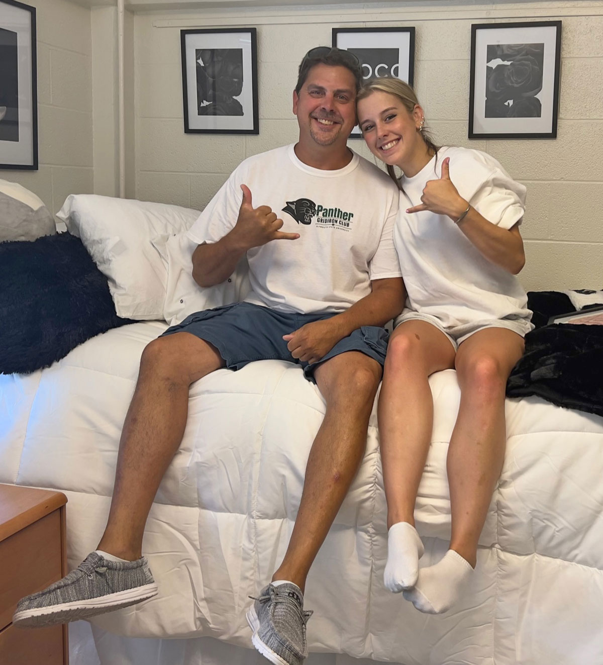 Savannah Hollander ’26—the third generation of Hollanders to attend PSU—moved in this past August with the help of her father, Jay Hollander ’94.