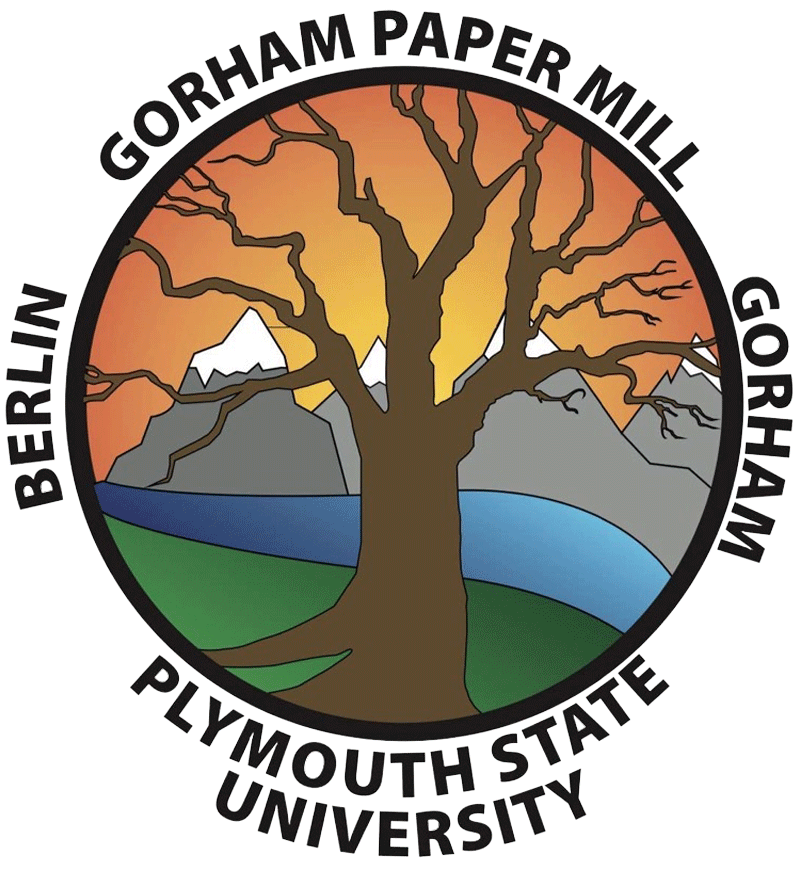 Plymouth State University and White Mountain Paper Company logo